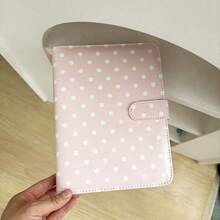 Sổ đựng ảnh Kpop bằng da PU chấm bi A5, bìa đựng ảnh thần tượng, album lưu trữ ảnh thần tượng. - Hình chữ nhật - Xem 14