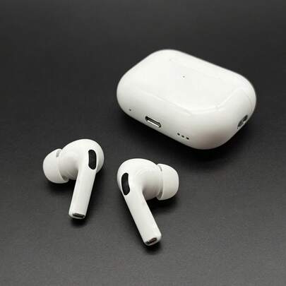 TWS True Wireless Earbuds, Bluetooth Headphones With Built-In Microphone For Clear Calls, Long Battery Life, Sweat-Resistant White Design, Comfortable Earphone Stem, Compatible With IOS And Android Devices, Suitable For Fitness, Running And Daily Use