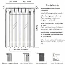 2Pcs Sheer Voile Curtains With Eyelets, Set Of 2, Transparent, Polyester, For Living Room, Bedroom, Grommet Top, White - 2pcs - View 10