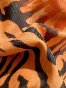 2025 Sexy Vintage Leopard Print Pattern Bikini 2 Pieces Set For Women Vacation Beach Summer - trái cam - Xem 6