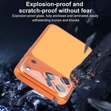 Película de vidrio templado integrada transparente para cámara de 17 Pro XD - transparente - Ver 7