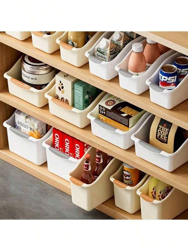 1/2pcs Multi-Functional Plastic Storage Box, Can Be Used As Wall-Mounted Storage Rack Or Sink Organizer, With Double-Layer Sliding Baskets And Hooks, Rust-Proof , Suitable For Space-Limited Bathroom, Kitchen And Office. This Multi-Functional Plastic Storage Box Has Handles And Optional Wheels, Can Be Stacked And Is , Ideal For Storing Spices.