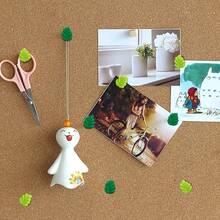 Pcs Decorative Push Pins Gre1en Leaves Flat Thumb Tacks Decorative Board Tacks For Bulletin Board, Photos Wall Maps And Other Offices Schoolssss Supplies And Accessories… - Gre1en Leaf - View 6