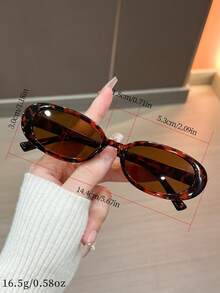 8pcs Casual PC (Polycarbonate) Combination Frame Glasses, Y2K Style, Suitable For Beach, Travel, Party, Gift, Daily Matching, Women Set - Multicolor - View 7