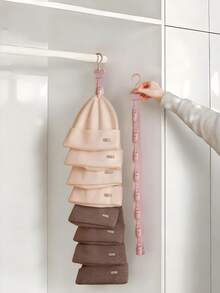 1 chiếc kẹp quần áo và mũ trẻ em gấp gọn, giá treo mũ hình hoạt hình, dụng cụ sắp xếp tủ quần áo, quà tặng sinh nhật/Giáng sinh, sự lựa chọn đáng tin cậy cho các bà mẹ, bao gồm cả ngăn đựng tất. - Nhiều màu - Xem 1
