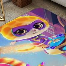 1/2/3pcs Super Kitties Flannel Area Rug For Bedroom & Living Room Floor Mat Flannel Floor Mats Are A Must-Have For Home Use. - Nhiều màu - Xem 10