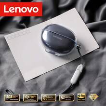 Lenovo 联想 TA410 经典夹式无线耳机，2026 新款，蓝牙 5.4 稳定连接，低延迟，长续航，HiFi 音质，ENC 主动降噪，符合人体工学设计 - 查看 6