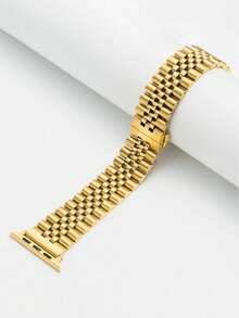Huastonband 適用於 44mm 38mm 40mm 41mm 42mm 45mm 46mm 49mm，經典五幣設計金色不鏽鋼錶帶，易拆卸快拆設計不鏽鋼錶帶附拆卸工具，相容 配件，相容 錶帶 Series S11/S10/S9/S8/S7/S6/S5/S4/S3 SE Ultra，適合商務場合、派對、節日禮物，男女通用配件 - 金色 - 查看 4