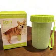1 cốc vệ sinh chân thú cưng, dụng cụ chăm sóc lông chó mèo, cốc chà rửa bằng silicon cỡ lớn để rửa chân, móng và bàn chân, chất liệu silicon bền, dễ vệ sinh và sử dụng. - Nhiều màu - Xem 8