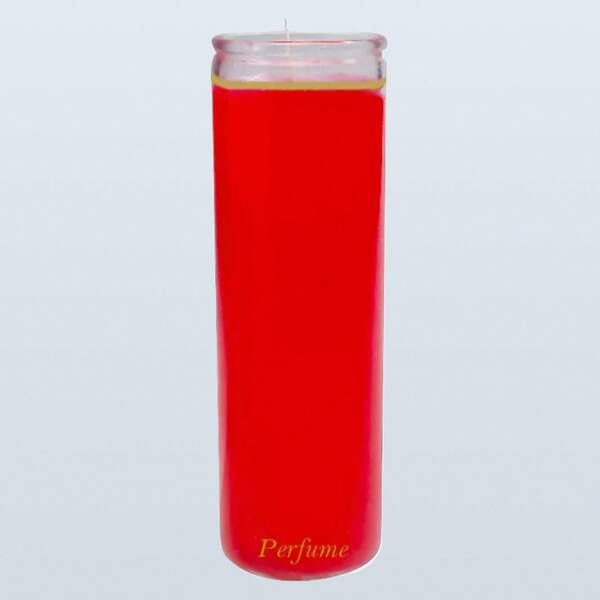 Jar Candle Red 11.3oz - Continental Candle: Paraffin Wax, 100hr Burn Time, Glass Container, Single Wick