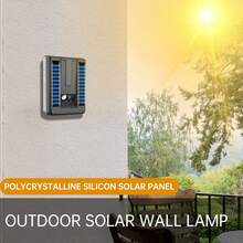 1PC, Solar Rechargeable LED Outdoor Wall Light Motion Sensor 3 Lighting Modes Multi-Function Step Stair Light Foldable Super Bright Long Lasting Decorative Lamp Solar Wall Light For Outdoor Steps Walls Patio Garden Pathway Porch - LED Wall Lamp - View 7
