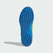 Adidas 幼儿男童 F50 CLUB VEL TF J 足球鞋，低帮 JS1486 - 藍色 - 查看 3
