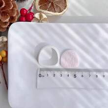 Khuôn đất sét hình học tối giản, khuôn làm khuyên tai bằng đất sét hình học theo phong cách tối giản, có thể tái sử dụng, thích hợp cho các sản phẩm thủ công làm từ đất sét polymer. - trắng - Xem 6