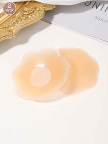 20片装女士硅胶迷你隐形透气乳贴，可重复使用，舒适防滑，适合日常通勤、约会、婚礼、派对、海滩度假等场合，完美搭配吊带背心、露背连衣裙、无肩带上衣和泳装，多种颜色可选 - 彩色 - 查看 19