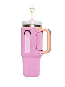 1 pièce Manchon isotherme pour gobelet 30oz/40oz, avec sangle d'épaule réglable, matériau étanche, s'adapte aux porte-gobelets de voiture, isotherme pour la maison, le camping, les courses, l'école, la randonnée - Multicolore - Voir 16