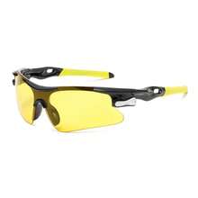 1 Pair Fashionable Multi-Color Large Frame Outdoor Sports Goggles, Adult Windproof Sandproof Mountaineering Cycling Goggles, Mountain Bike Riding Goggles, Driving Goggles, Outdoor Cycling Accessories, Fishing Goggles - Multicolor - View 7
