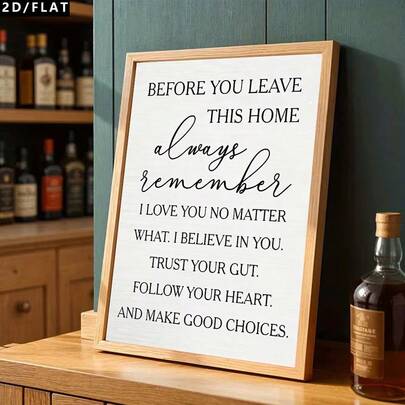 Tranh sơn dầu 2D/phẳng, phong cách hiện đại đơn giản, chất liệu vải canvas, trang trí tường, màu đen trắng, chủ đề tình yêu, thích hợp trang trí phòng, hành lang, phòng học, phòng ngủ, trang trí mùa thu (Không khung/Có khung)