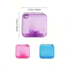 Cubo de apretón sensorial - El juguete de bola de apretón para alivio del estrés es un juguete de escritorio portátil que puede aliviar la ansiedad en cualquier momento, adecuado para el aula, al aire alivio del estrés en la oficina. ¡Es la opción perfecta para la decoración del escritorio, recompensas en el aula, regalos de fiesta y regalos festivos! - Multicolor - Ver 4
