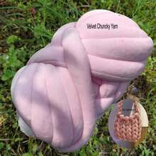 CHEONET - Sợi dày, sợi siêu to, thích hợp cho đan tay và móc, hỗn hợp cotton mềm mại, tự đan tay, se sợi, có thể dùng để làm chăn, gối, giường cho thú cưng và ga trải giường. - Nhiều màu - Xem 19