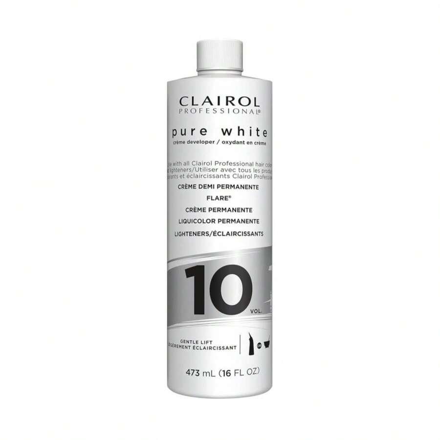 Clairol Professional Pure White 10 Volume Hair Developers For Lightening &Amp; Gray Coverage - ColorA - View 1
