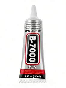 Keo dán đá giả kim cương B-7000, 50ml/110ml (3.7 fl oz), trong suốt. Keo dán trang sức siêu bền B-7000, keo công nghiệp trong suốt, dùng cho vải, điện thoại di động, làm trang sức, đá quý, đá, gỗ, thủy tinh, v.v. - B7000 - Xem 10