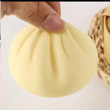 2 món đồ chơi bóp mềm hình bánh bao/bánh há cảo (màu ngẫu nhiên), quà tặng vui nhộn, đồ trang trí, giảm căng thẳng, chất liệu mềm dẻo, thích hợp cho các dịp lễ, giảm lo âu (màu sắc và phụ kiện ngẫu nhiên) - Nhiều màu - Xem 12