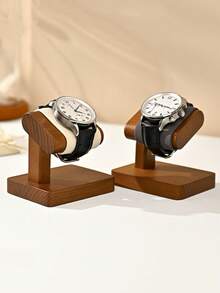Vintage Wooden Watch Display Stand, Retail Store Display Rack For Watches, Jewelry - Solid Wood Watch Stand - View 3