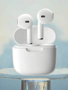 Wireless Earbuds, True Wireless Bluetooth Headphones - Compatible With Apple And Android, Built-In Microphone, Sweat-Proof, White - View 12