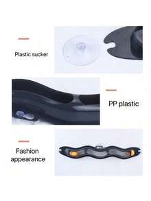 Cat Toy: Self-Propelled Wave Track With Suction Cup (PP Material + 2 Small Balls) - Multicolor - View 9