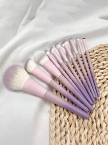 Bộ 10 cọ trang điểm Star Indigo, cọ phấn phủ và phấn mắt lông mềm, dụng cụ trang điểm. - Nhiều màu - Xem 3