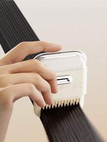 1pc Multifunctional Hair Trimmer For Women, 2-In-1 Cutting And Thinning Comb, Mini Bangs Comb, Household Hair Styling Tool - Multicolor - View 1