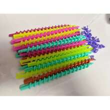 20支装波浪烫发棒，沙龙级螺旋冷烫工具，耐热不伤发卷发器，持久定型，牢固定型 - A - 查看 6