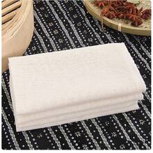 3/6/10 Pack Cheesecloth, 20x20 Inch Hemmed Cheesecloth, Reusable, 100% Unbleached Pre-Cut Cheesecloth For Cooking, Cold Brew Coffee Filtering, Cheese Making, Etc. - Beige - View 5