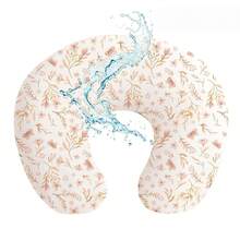2pcs Floral Pattern Nursing Pillow Cover, Skin-Friendly & Comfortable, Removable & Washable, Fresh Countryside Style, Suitable For Daily Baby Feeding (Note: Pillow Cover Only, Pillow Insert Not Included) - Multicolor - View 7
