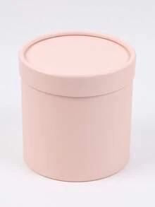 1 pieza Caja redonda con empaque de flor, Caja de papel de lujo con tapa para el Día de San Valentín, Caja de regalo, Accesorios de almacenamiento y decoración DIY para bodas, Día de San Valentín, cumpleaños, Día de la Madre, Navidad, Halloween - cubo de flores - Ver 16