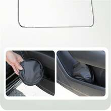 2pcs Car Summer Driver's Seat Sun Shade, Heat Insulation And Cooling, Car Driver's Seat Sun Visor, Static Cling Sun Shade, Invisible Sun Shade, Does Not Block Main And Passenger's View, Car Side Window Sun Shade - Black - View 11