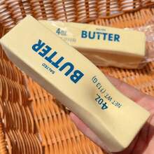Squishy Simulated Butter Stick, A Soft Sensory Toy Suitable For Adults, Suitable For Use In Office And Home By Adult Males And Females, Can Be Used For Birthday Parties And Summer Occasions, Suitable As Birthday Gifts, Carnival Christmas Stocking Stuffers, And Mother's Day Gifts - Multicolor - View 1