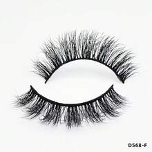 MKHLINA 1 Pair 15mm 5D Handmade False Eyelashes, Natural Daily Wear Faux Mink Lashes, Reusable, Suitable For Spring Summer Makeup - Black - View 18