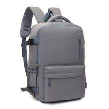Mochila grande de gran capacidad para hombres con apertura de 180°, espacio de almacenamiento de varias capas con sistema MOLLE, personalizable, diseño de múltiples bolsillos adecuado para viajes cortos y uso diario - Multicolor - Ver 13