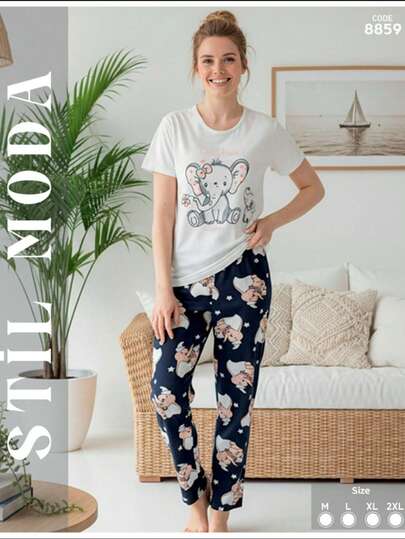 1. Kalp Desenli Pijama Takımı - Kod: 8650 ❤️ (Yüklediğin Ilk Görsel) Siyahın Asaleti Ile Romantik Pembe Kalplerin Mükemmel Uyumu! Zemin üzerine Pembe Kalp Desenli, Kısa Kollu üst Ve Uzun Pijama Altı. Stil: Modern, Romantik Ve Konforlu.