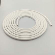 1pc 1/3/5M White Self-Adhesive Cable Concealer, Suitable For Installation On Desktops, Walls And Floors, Prevent Exposed Wires From Causing Tripping Hazards, Hide Soft Cable Channels, Decorative Wire Protector - B - View 14