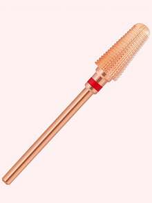 Rose Gold Tornado Bit 3/32 Carbide Nail Drill Bits Milling Cutters For Manicure Remove Gel Electric File Manicure Tool Accessories - Coral Orange - View 5