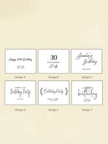 Buku Pesan Horizontal Kustom, Dipersonalisasi, Cocok untuk Pesta Ulang Tahun ke-16, 18, 30, 40, 50, 60, 70, dan 80, Cocok untuk Pria dan Wanita, Album Foto, Buku Tamu, Hadiah Ulang Tahun, Hadiah yang Berkesan - MultiWarna - View 7