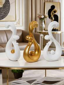 1pc Home Decor Modern Abstract Art Statue Table Decorations For Dining Room Living Room Office Centerpiece Gift(Runs Small, Please Consider Carefully Before Purchasing) - 1PC - View 1