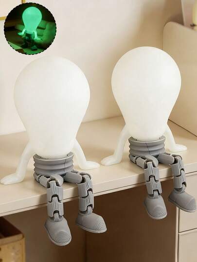 Tượng bóng đèn phát sáng trong bóng tối, đồ trang trí, mô hình xe hơi mini và vật trang trí để bàn, món quà lý tưởng cho mùa tốt nghiệp, Ngày của Cha, và cho cả nam và nữ, ý tưởng quà tặng độc đáo phù hợp cho gia đình, trang trí bàn làm việc, không cần pin, phù hợp cho người yêu thích trang trí nhà cửa, Ngày Valentine, đồ trang trí bền, mô hình sưu tầm để bàn, kệ hoặc trưng bày trong vườn.