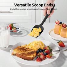 Bộ dụng cụ làm bánh bằng silicon chất lượng cao, chịu nhiệt, dụng cụ nhà bếp, dụng cụ trộn, thìa vét bánh, thìa vét kem, thìa vét mứt, vật dụng thiết yếu cho gia đình và trường học. - Xem 6