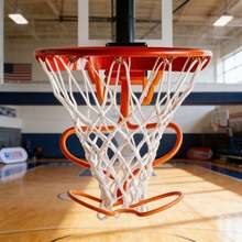 Basketball Hoop Return System, Ball Return Trainer For Shooting Practice, Easy Install Training Aid, Orange - 橘色 - 查看 3