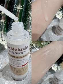 Dr.Melaxin 大米去角质精华安瓶，提亮肤色，清洁毛孔，去除黑头，80毫升 - 白米安瓶80ml - 查看 3