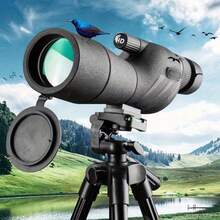 PokEpic High-Magnification & High-Definition - One-Piece Bird Watching Monocular | Compatible With Tripod, Portable, Durable ABS Material, Black, Manual Focus, Suitable For Outdoor Travel, Camping, Hiking, Wildlife Observation - High-definition Classic - View 8