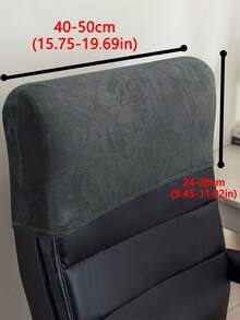 1 chiếc bọc tựa đầu ghế văn phòng bằng vải nhung hình cáo bạc, thiết kế tối giản, chống bẩn, chống mồ hôi, chống ố vàng, thích hợp cho ghế văn phòng, phòng học. - Nhiều màu - Xem 3